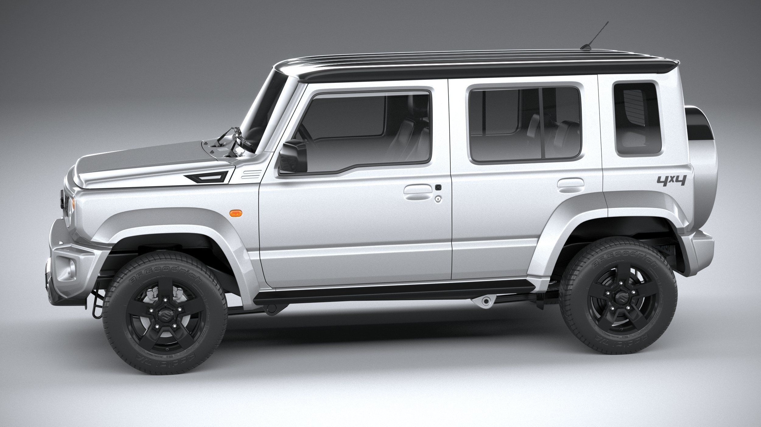 Suzuki Jimny 4style 5door 2024 3D model_8