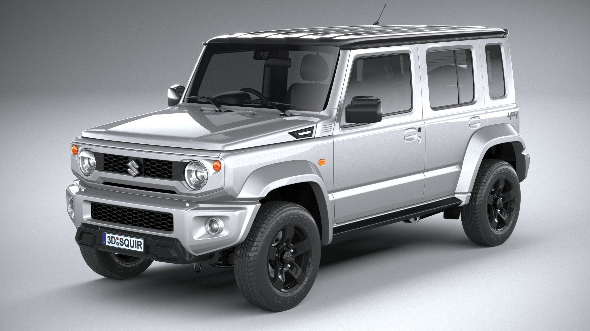 Suzuki Jimny 4style 5door 2024 3D model_1