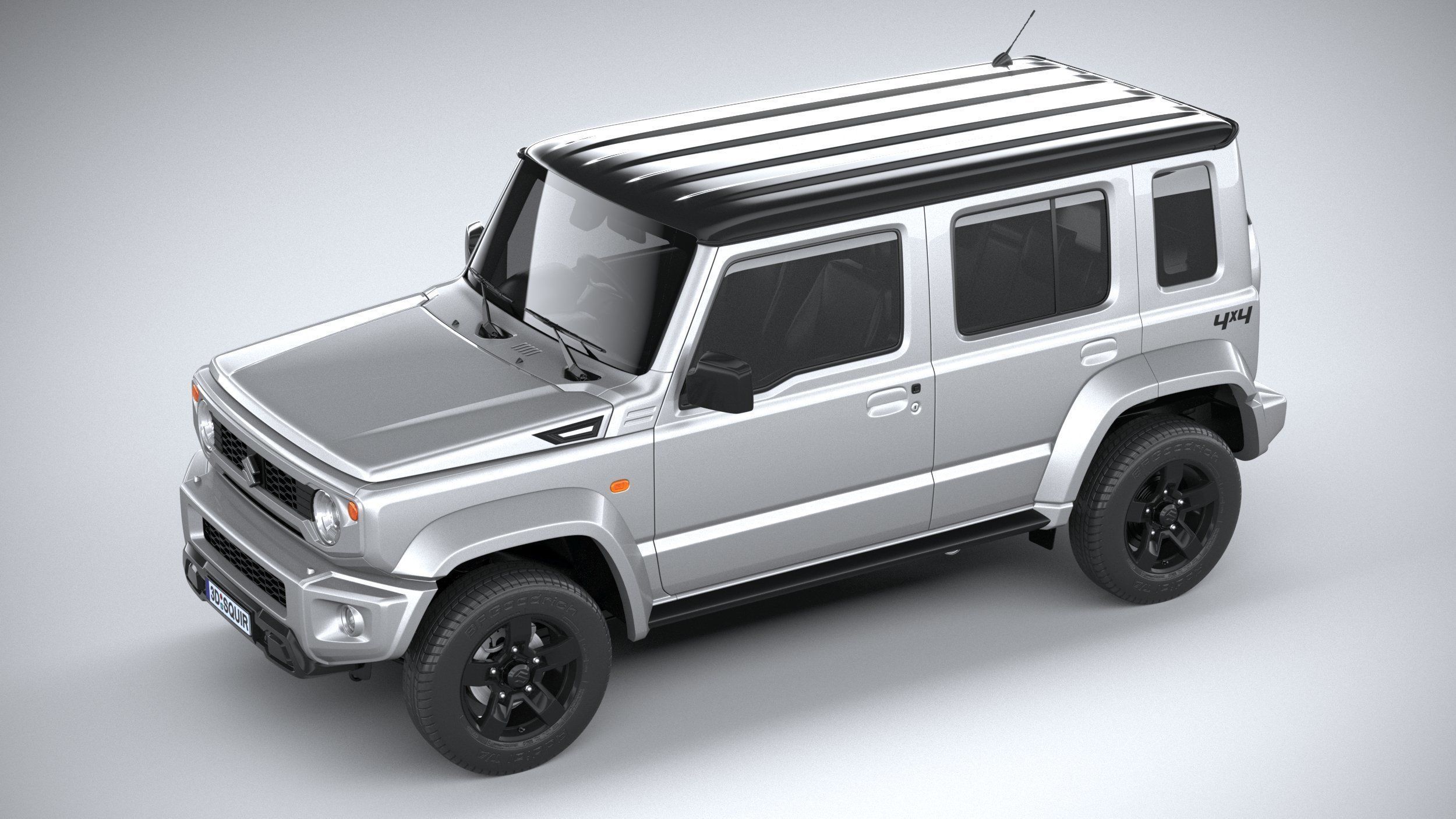 Suzuki Jimny 4style 5door 2024 3D model_7