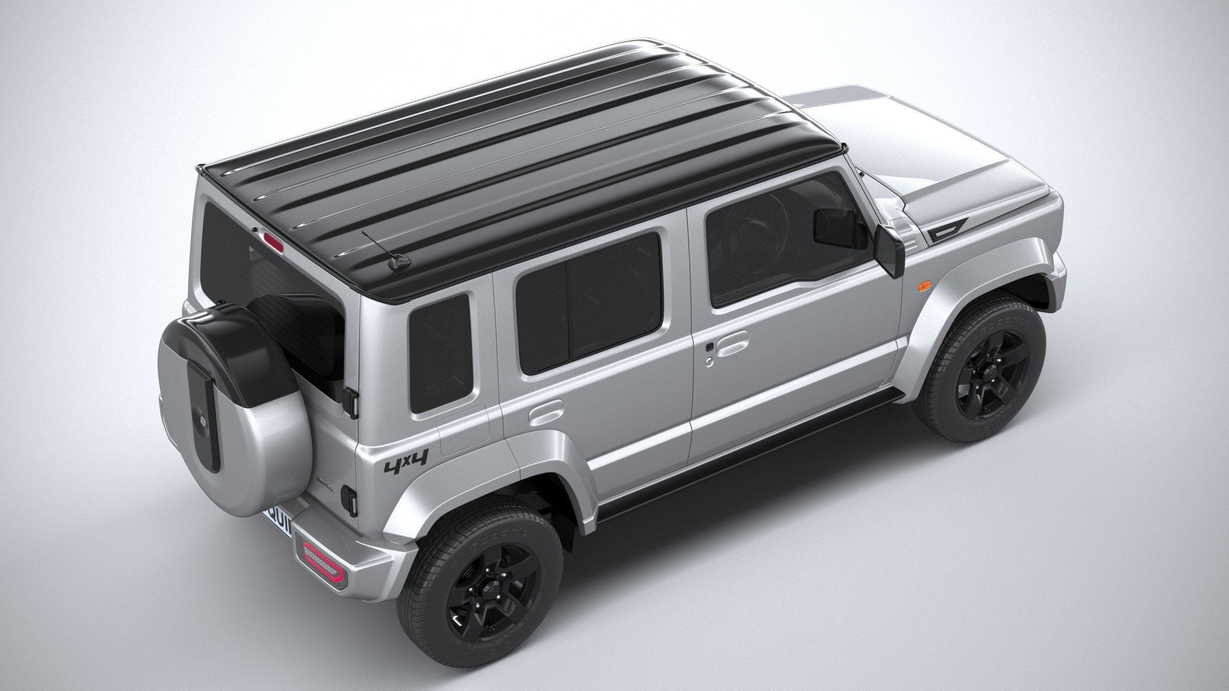 Suzuki Jimny 4style 5door 2024 3D model_10