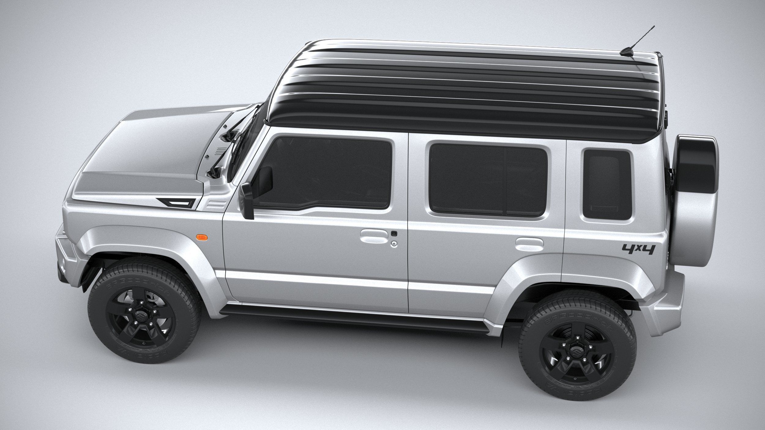 Suzuki Jimny 4style 5door 2024 3D model_9