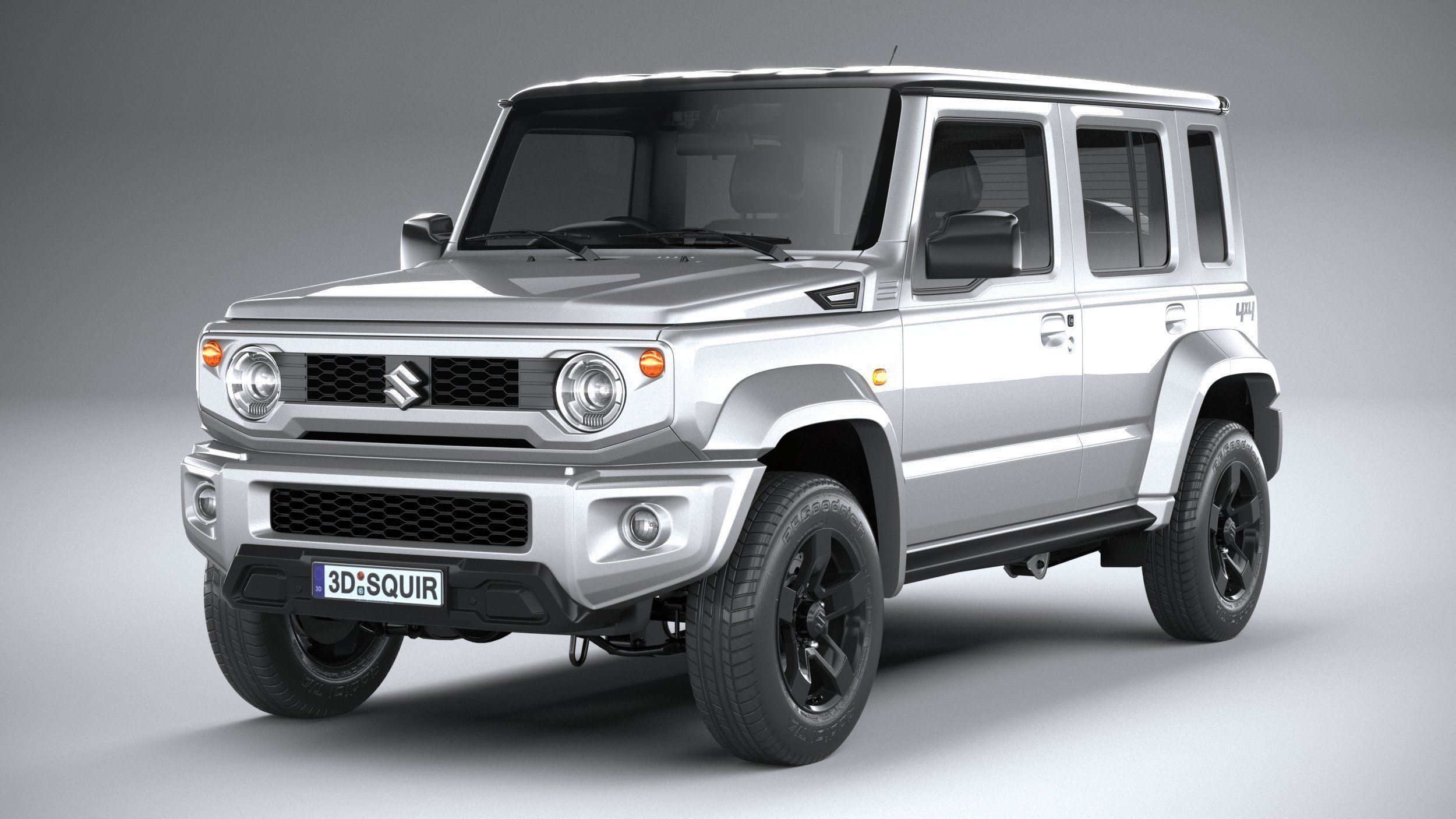 Suzuki Jimny 4style 5door 2024 3D model_2