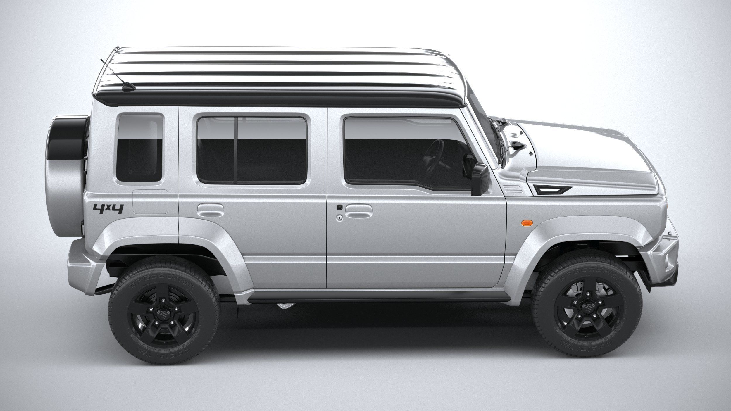 Suzuki Jimny 4style 5door 2024 3D model_11