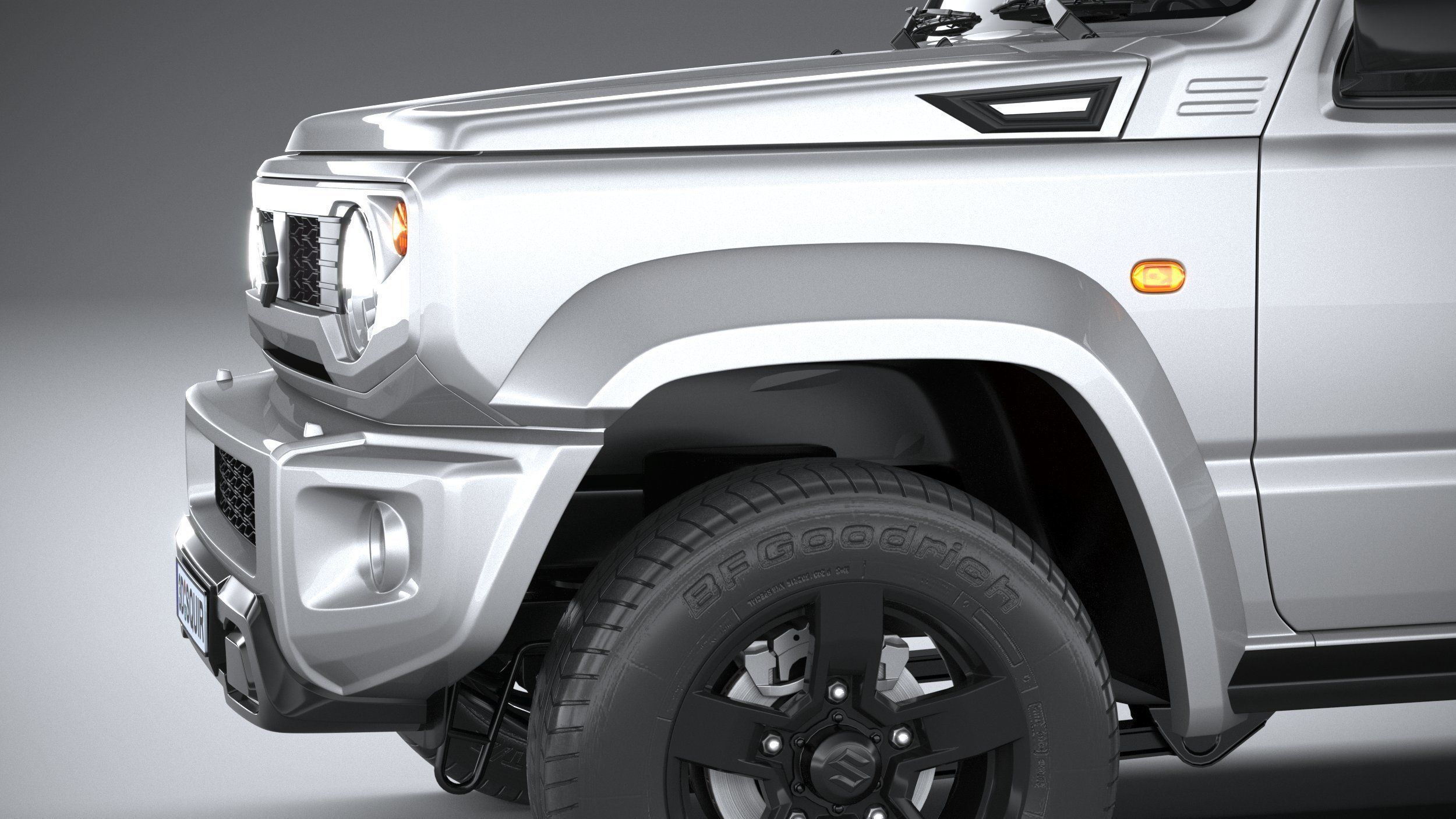 Suzuki Jimny 4style 5door 2024 3D model_3