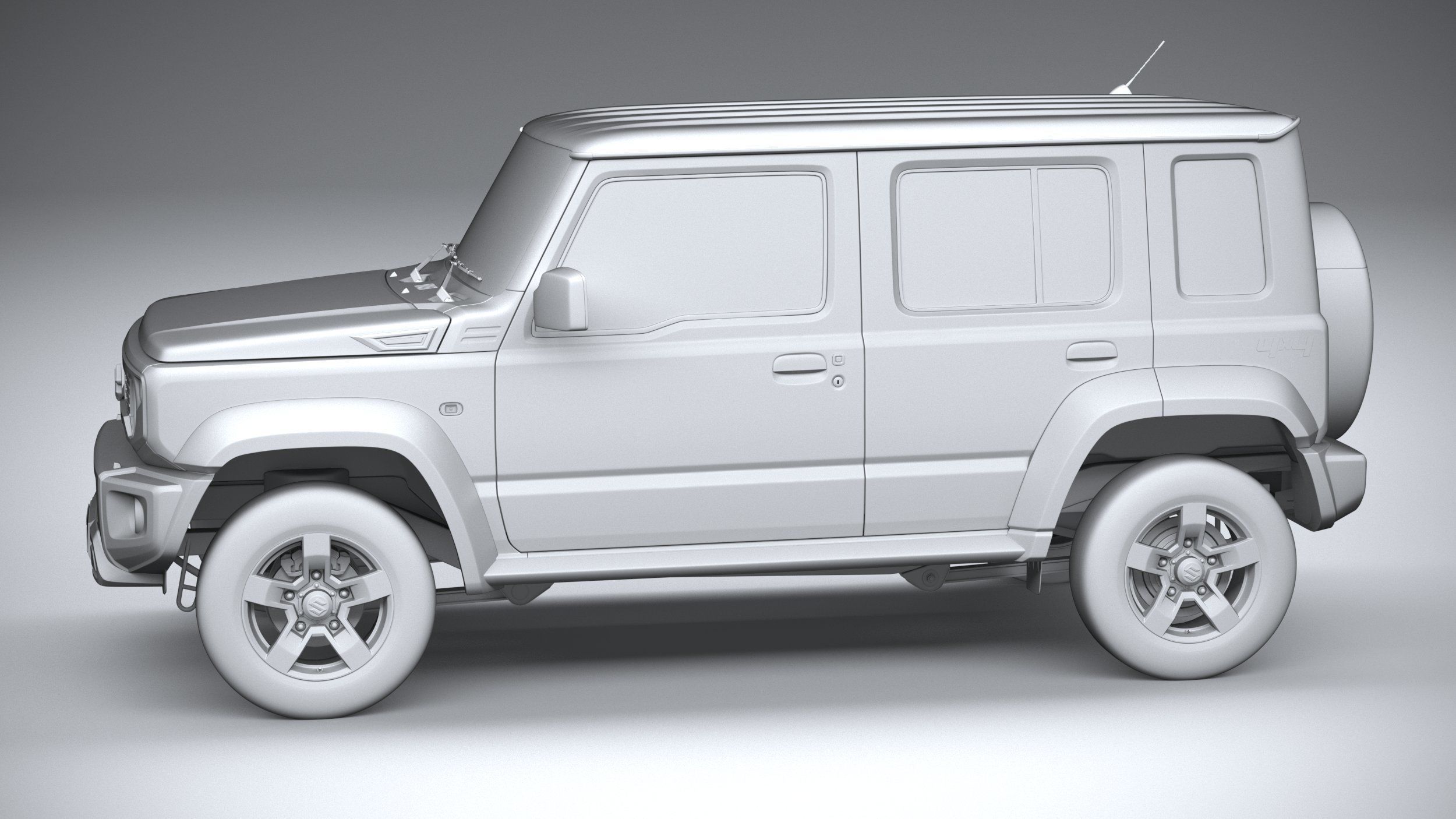 Suzuki Jimny 4style 5door 2024 3D model_22