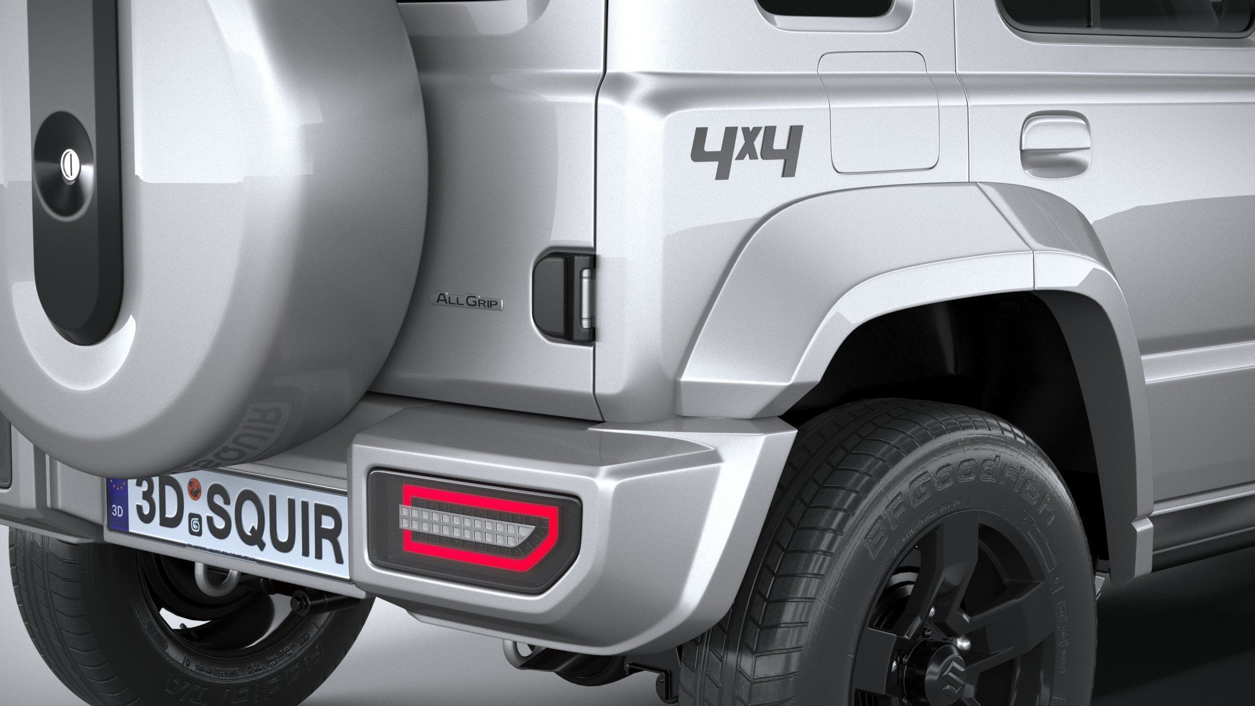 Suzuki Jimny 4style 5door 2024 3D model_18