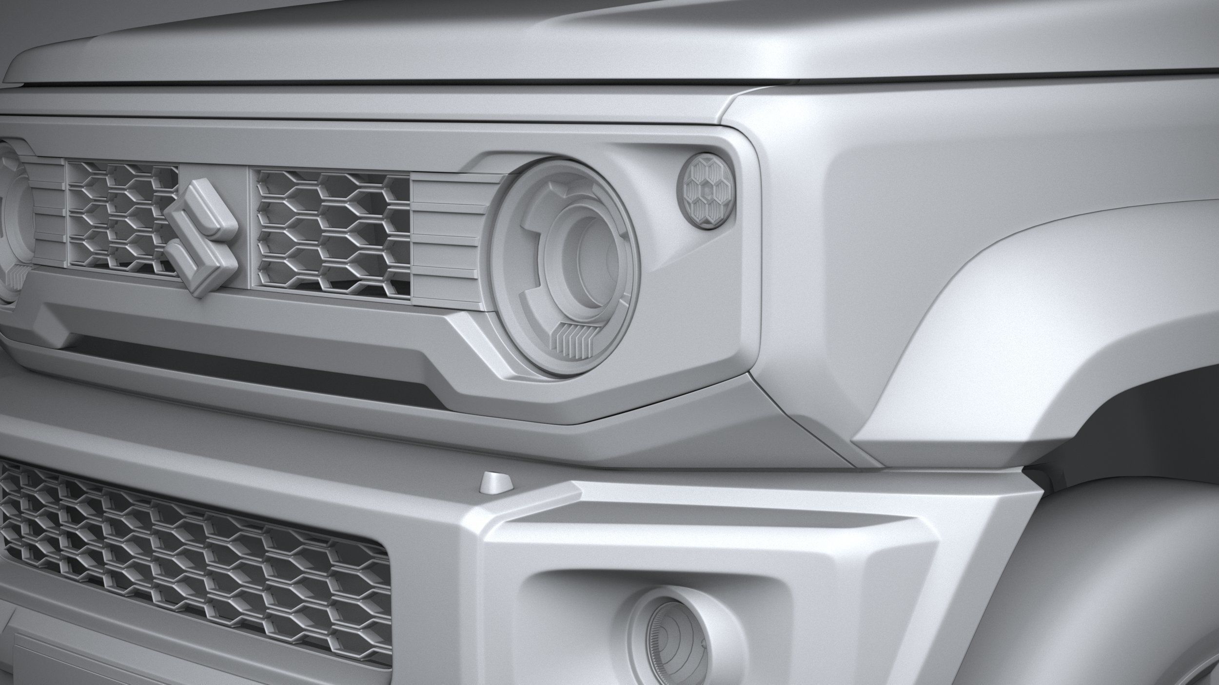 Suzuki Jimny 4style 5door 2024 3D model_23