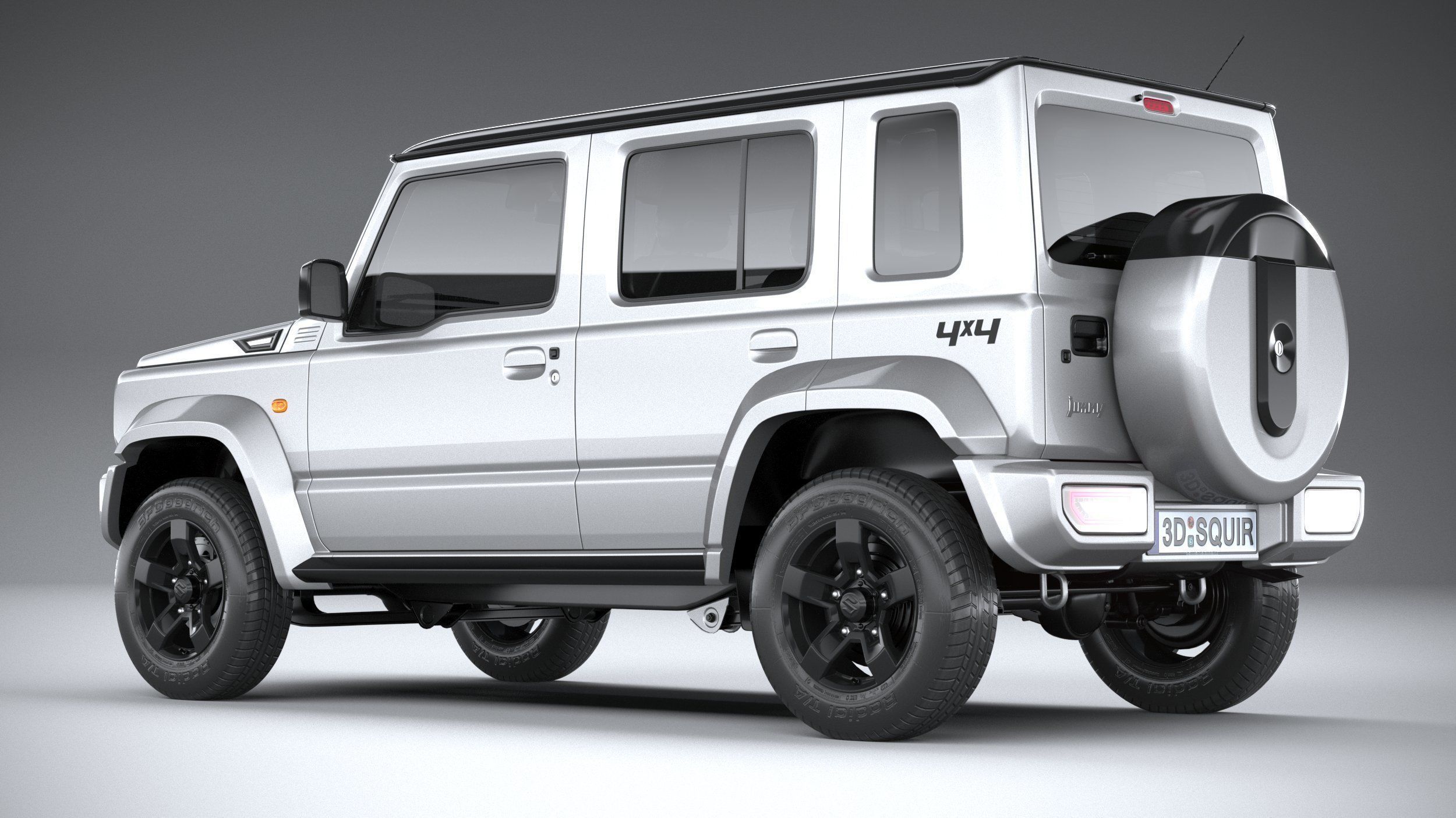 Suzuki Jimny 4style 5door 2024 3D model_5