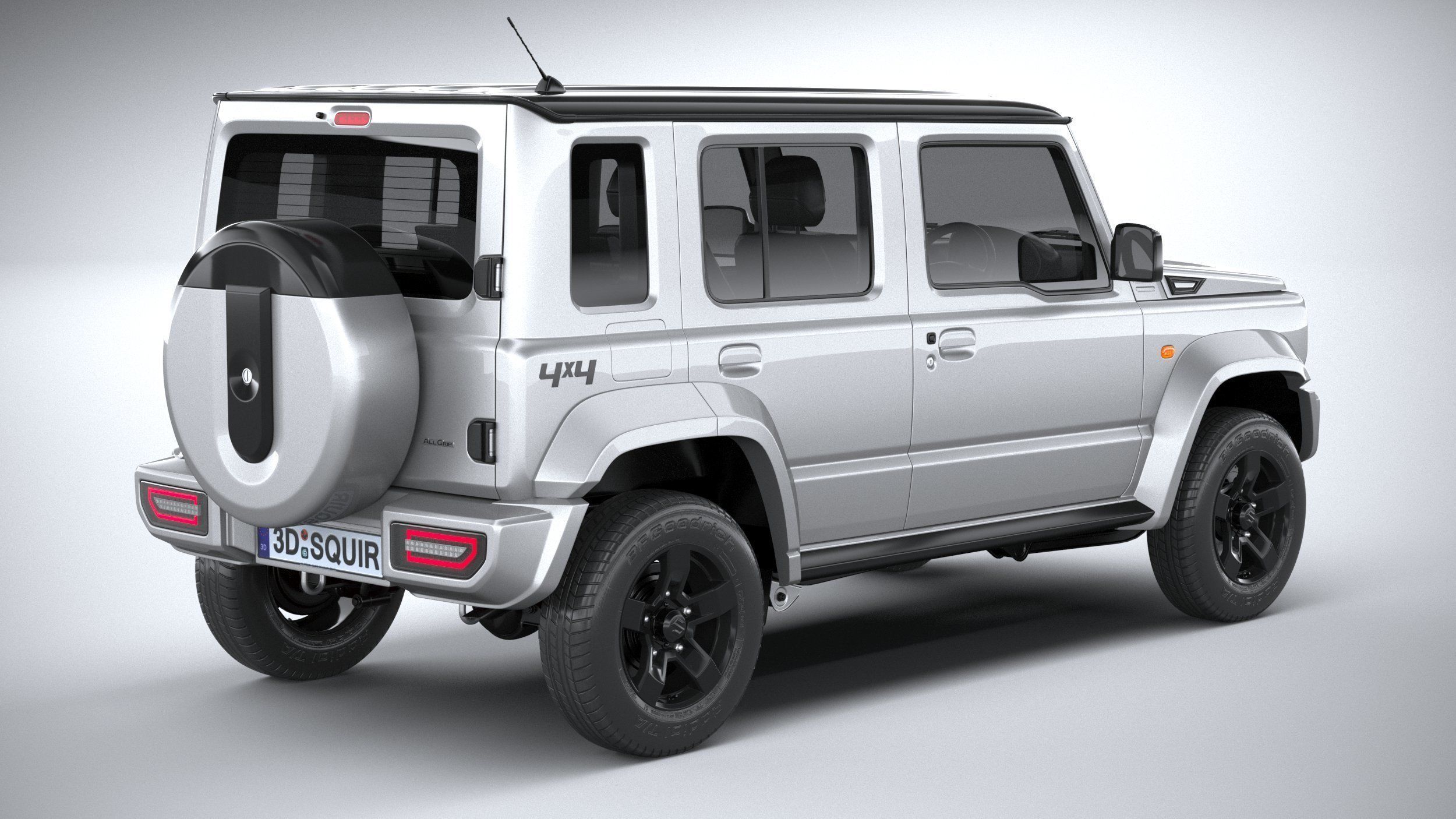 Suzuki Jimny 4style 5door 2024 3D model_17