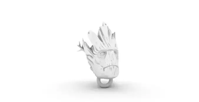 Groot Pendant from guardians of the galaxy 3D print model