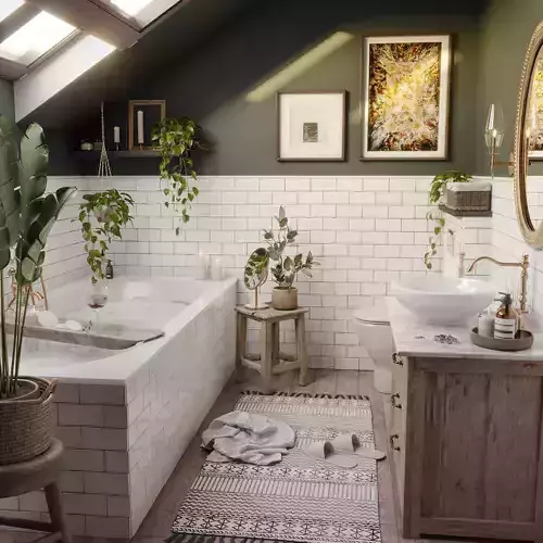 Bohemian Bathroom
