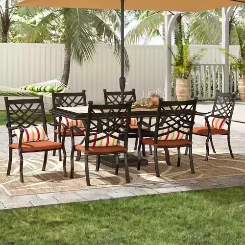 Bridgeton Rectangular Outdoor Dining Set
