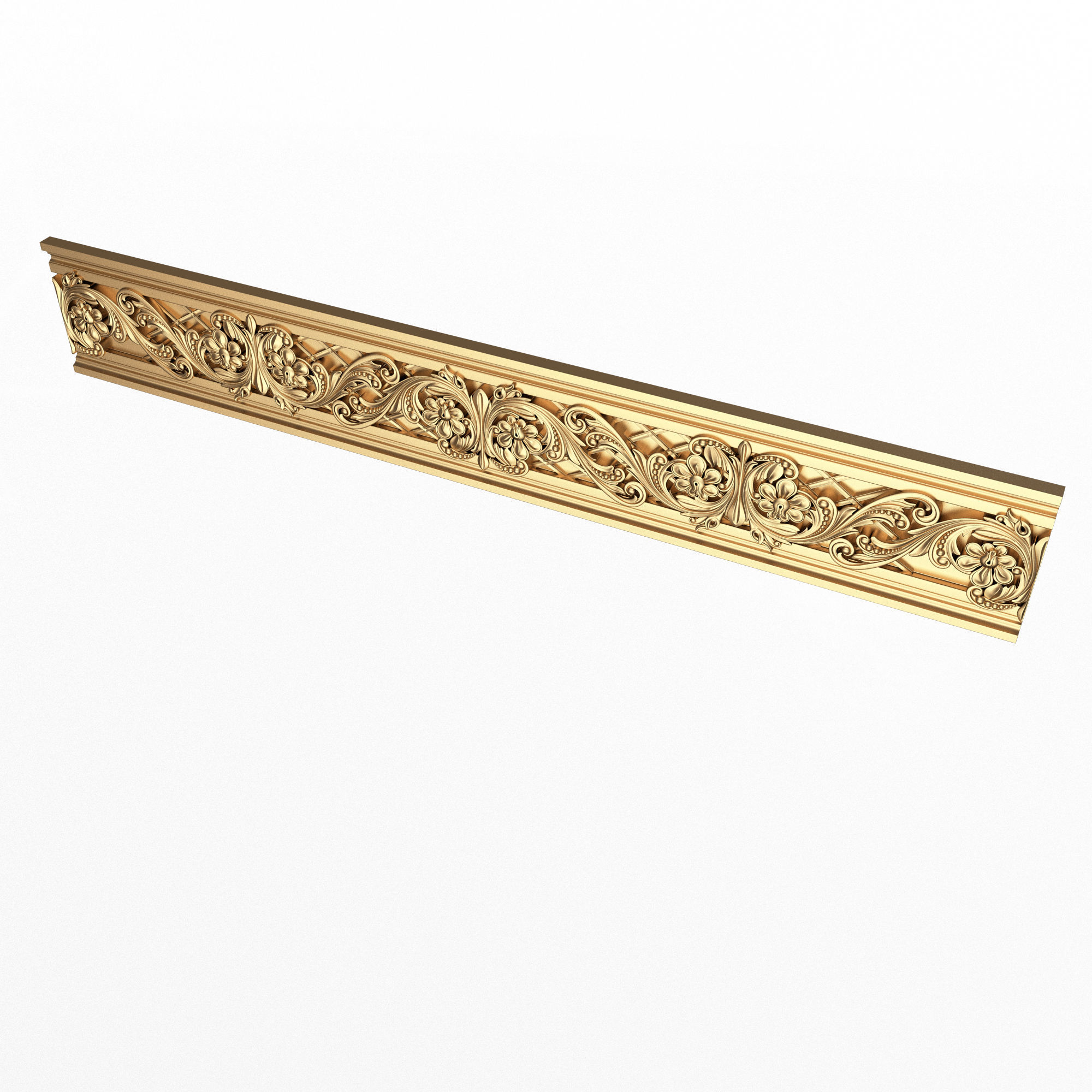 Ornament Element Molding 029 Low-poly 3D model_2