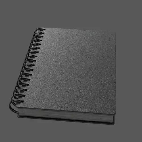 Spiral Notebooks Low-poly 3D model