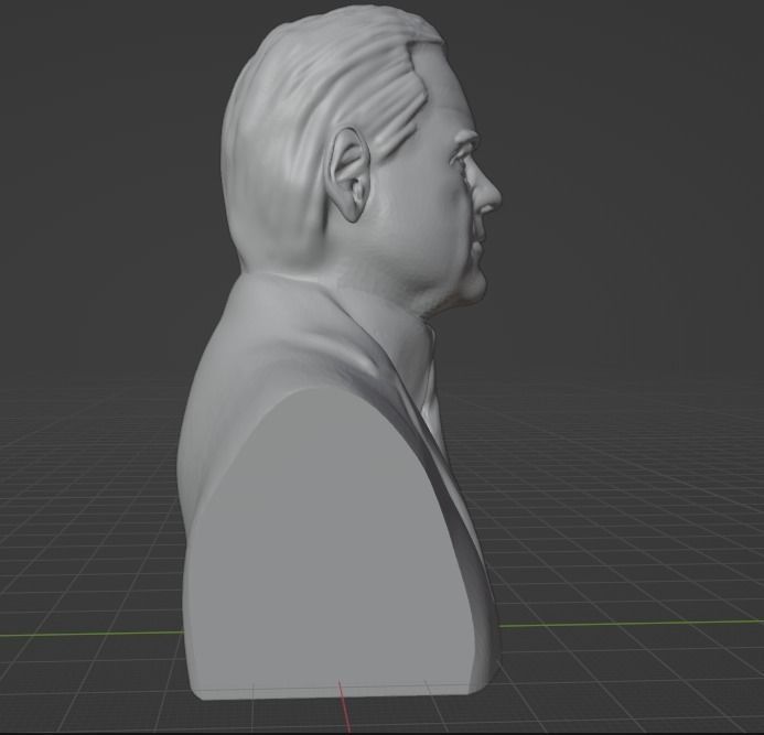 Herbert Hoover 3D print model_16