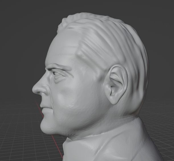 Herbert Hoover 3D print model_8