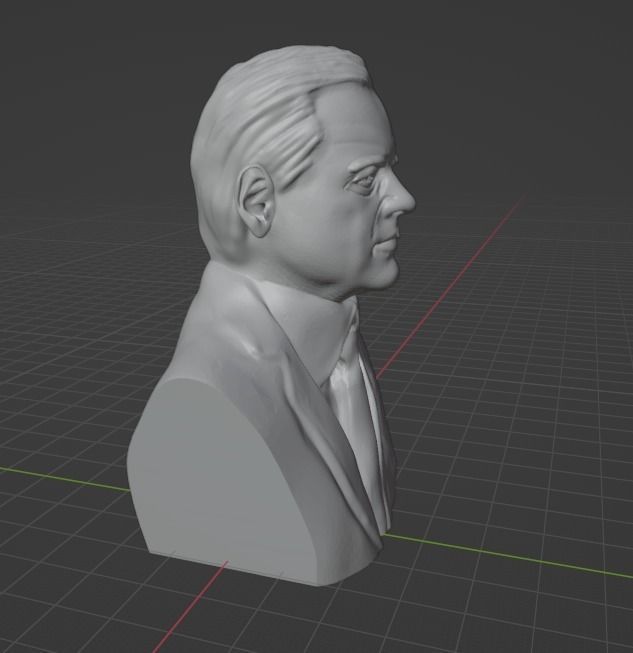 Herbert Hoover 3D print model_15