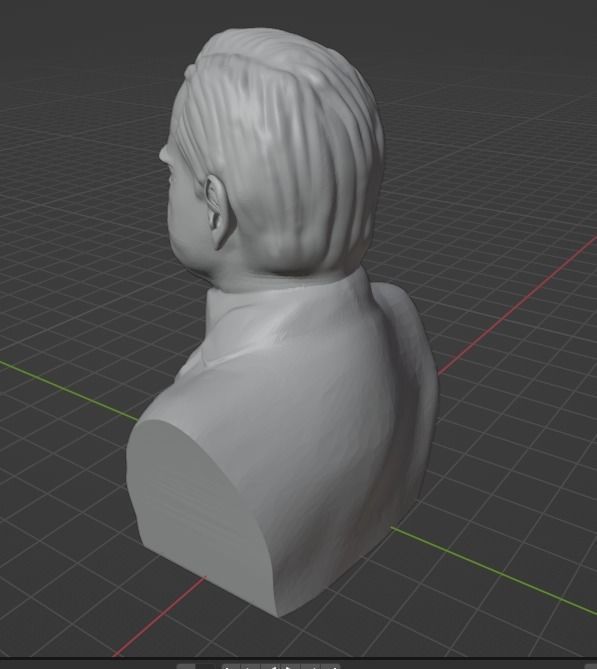 Herbert Hoover 3D print model_9