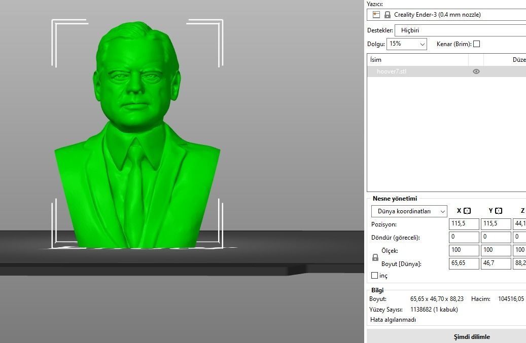 Herbert Hoover 3D print model_27