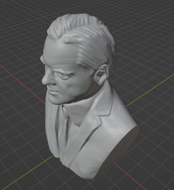 Herbert Hoover 3D print model_5