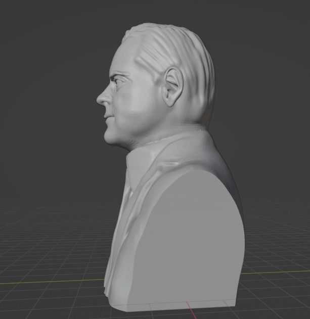 Herbert Hoover 3D print model_3