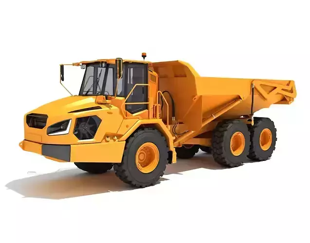 Articulated Mining Truck 3D model
