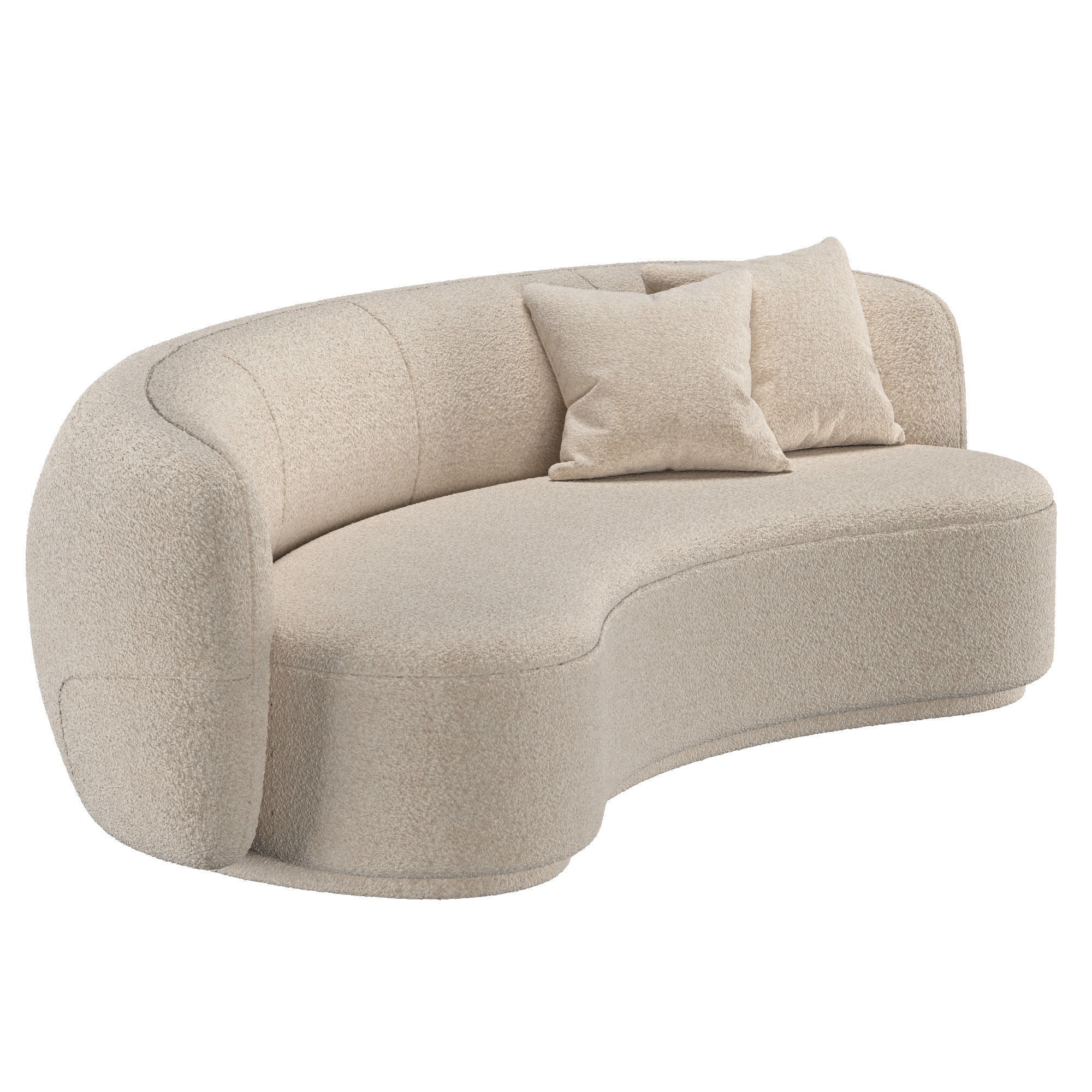 The Eclipse Sofa 3D model_4