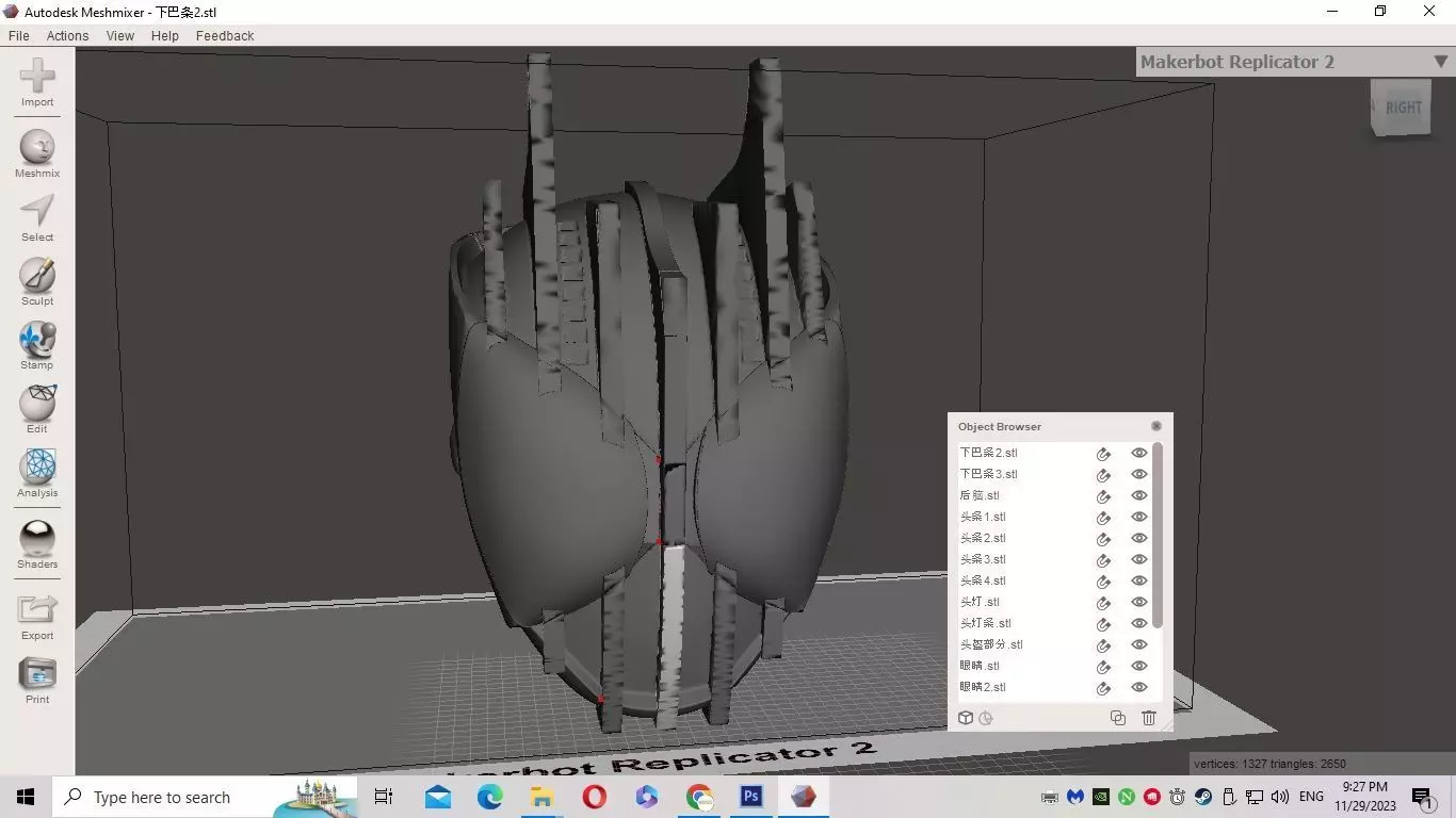 kamen rider decade cosplay helmet 3D print model_0