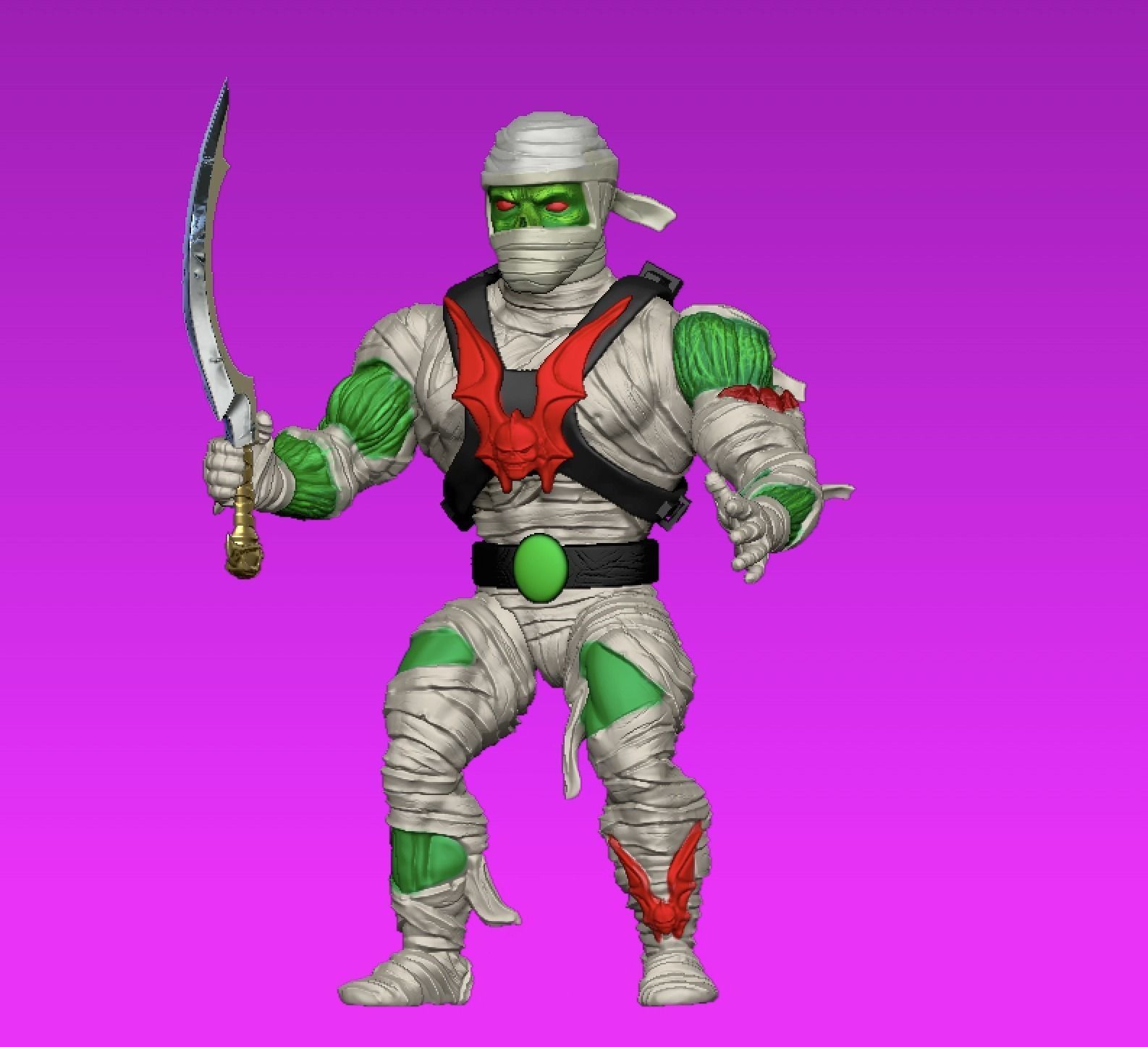 WRAP TRAP MOTU VINTAGE 3D print model_6