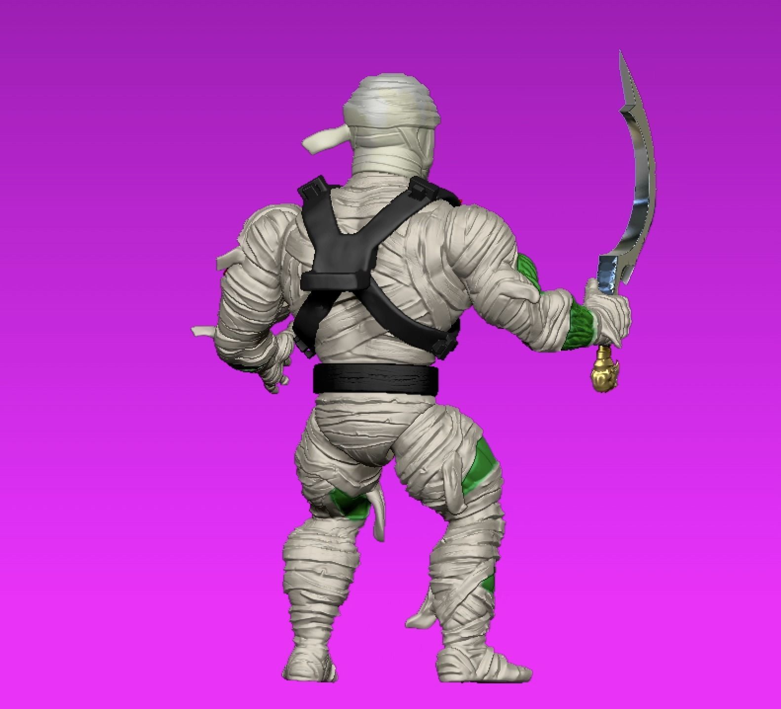 WRAP TRAP MOTU VINTAGE 3D print model_9