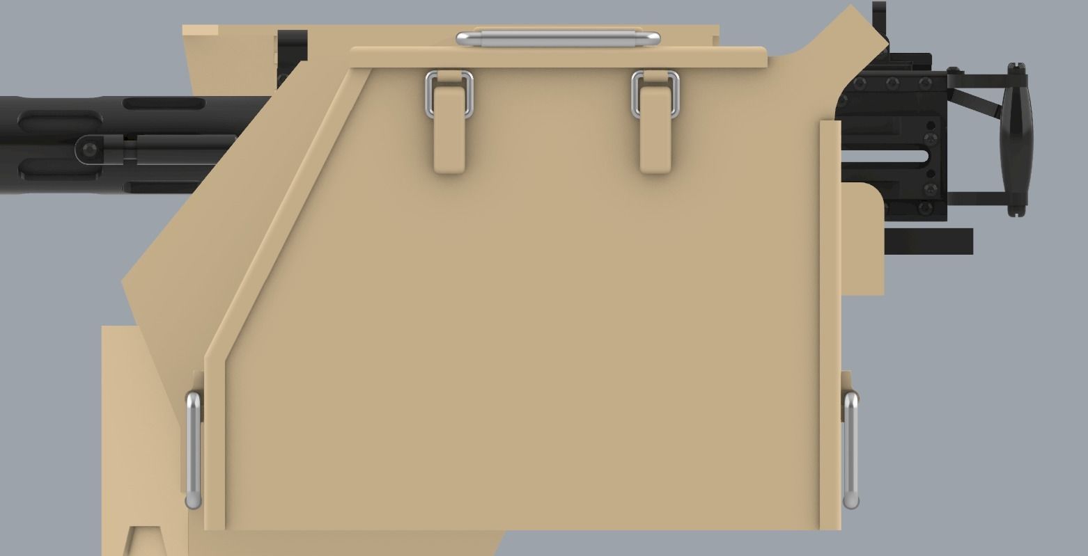 RCWS Eagle 2  Low-poly 3D model_30