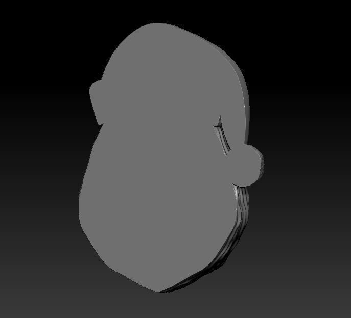 Santa Claus 3D print model_3