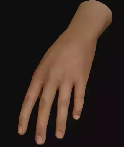 Male hands
