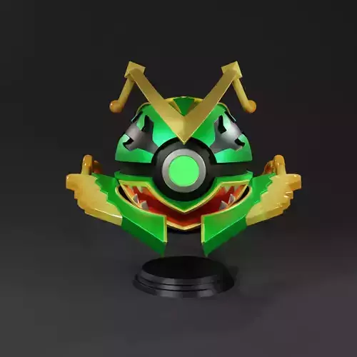 Mega Rayquaza - Ready for 3D Printing