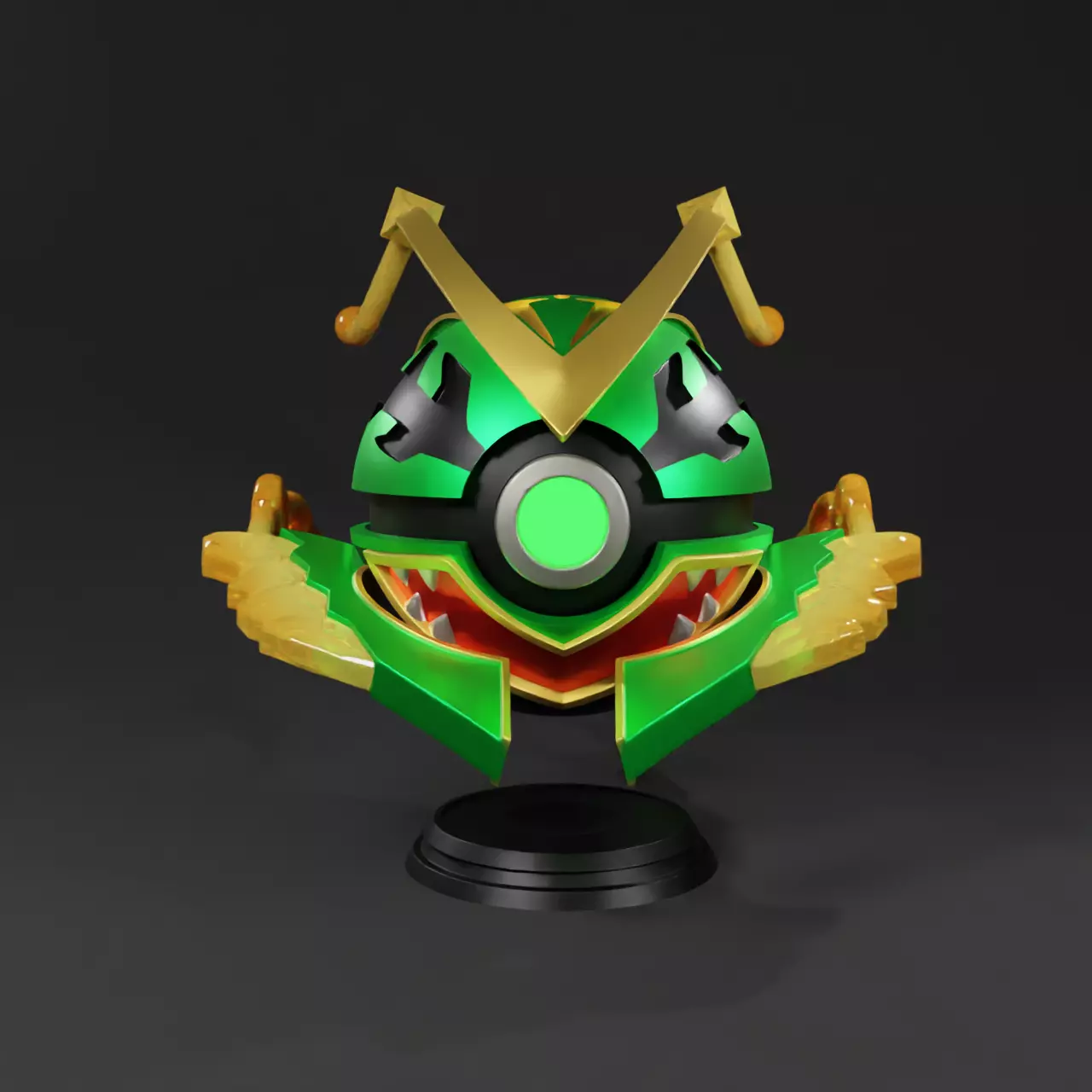 Mega Rayquaza - Ready for 3D Printing 3D print model_0