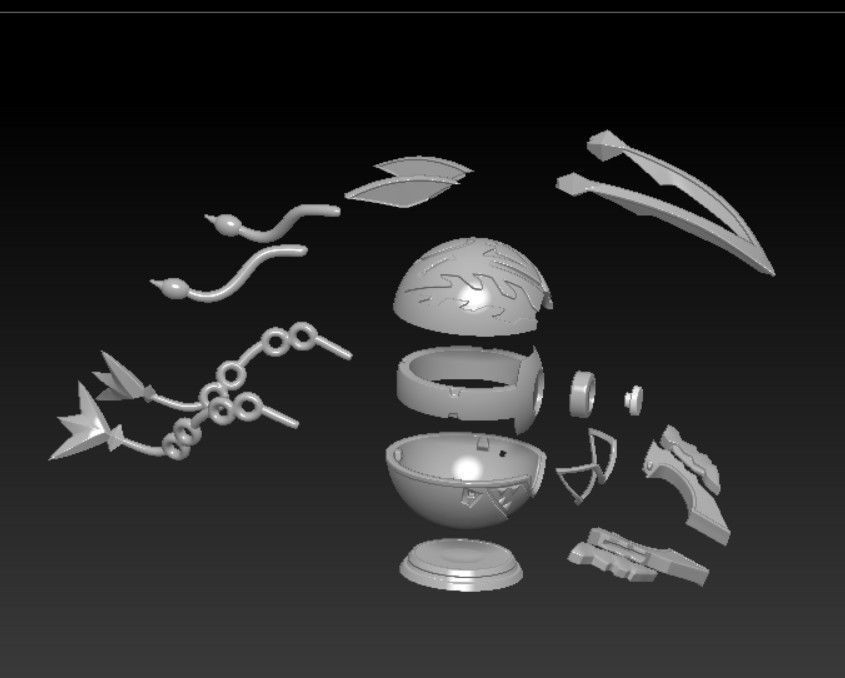 Mega Rayquaza - Ready for 3D Printing 3D print model_3