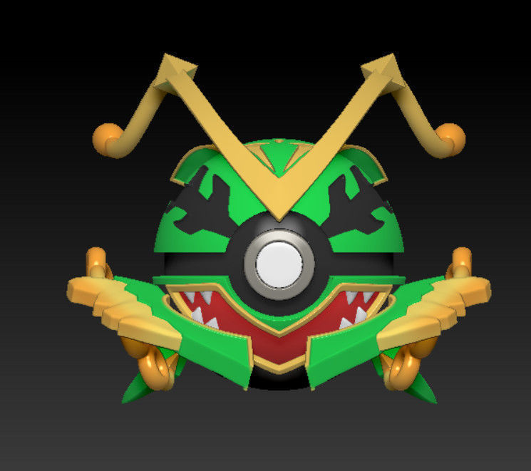 Mega Rayquaza - Ready for 3D Printing 3D print model_13
