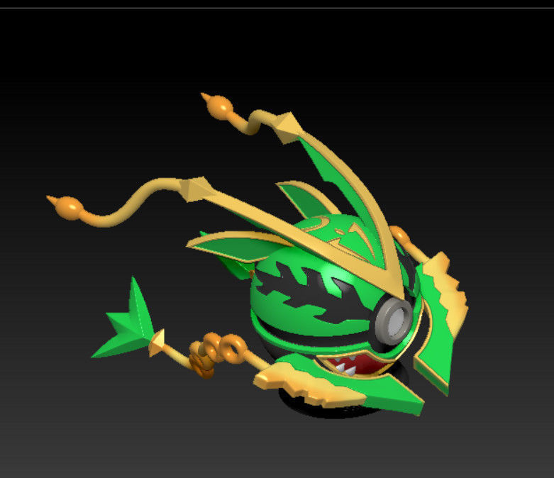 Mega Rayquaza - Ready for 3D Printing 3D print model_12