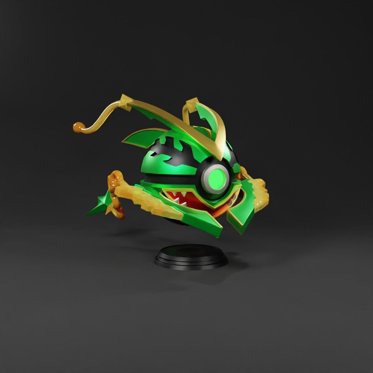 Mega Rayquaza - Ready for 3D Printing 3D print model_10