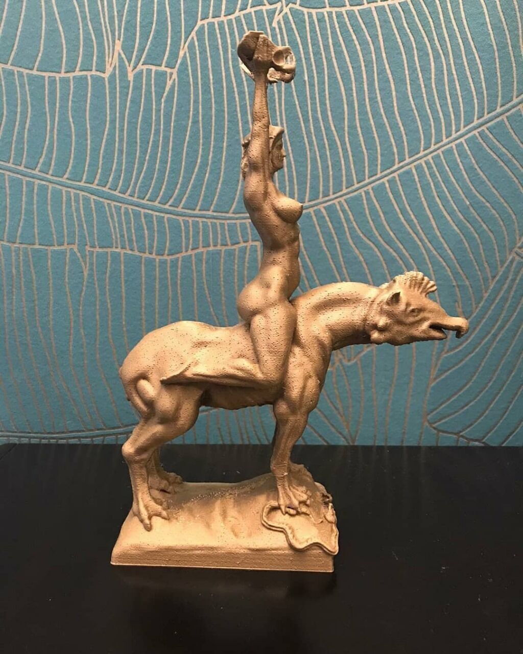 Maria Lionza 3D print model_10