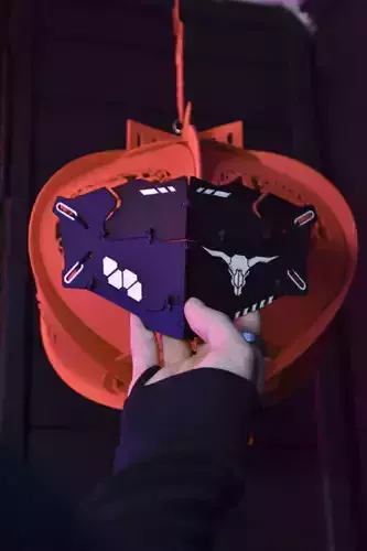 Techwear Cyberpunk Mask Puck 3D Model STL 3D print model