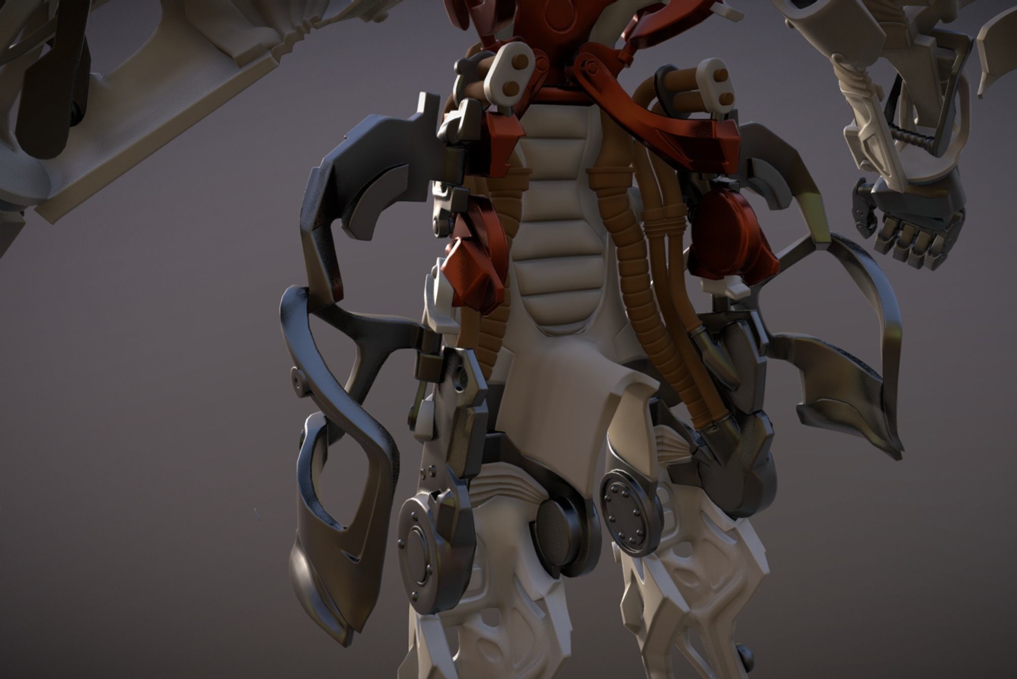 Fallout Power Armor Frame 3D print model_6