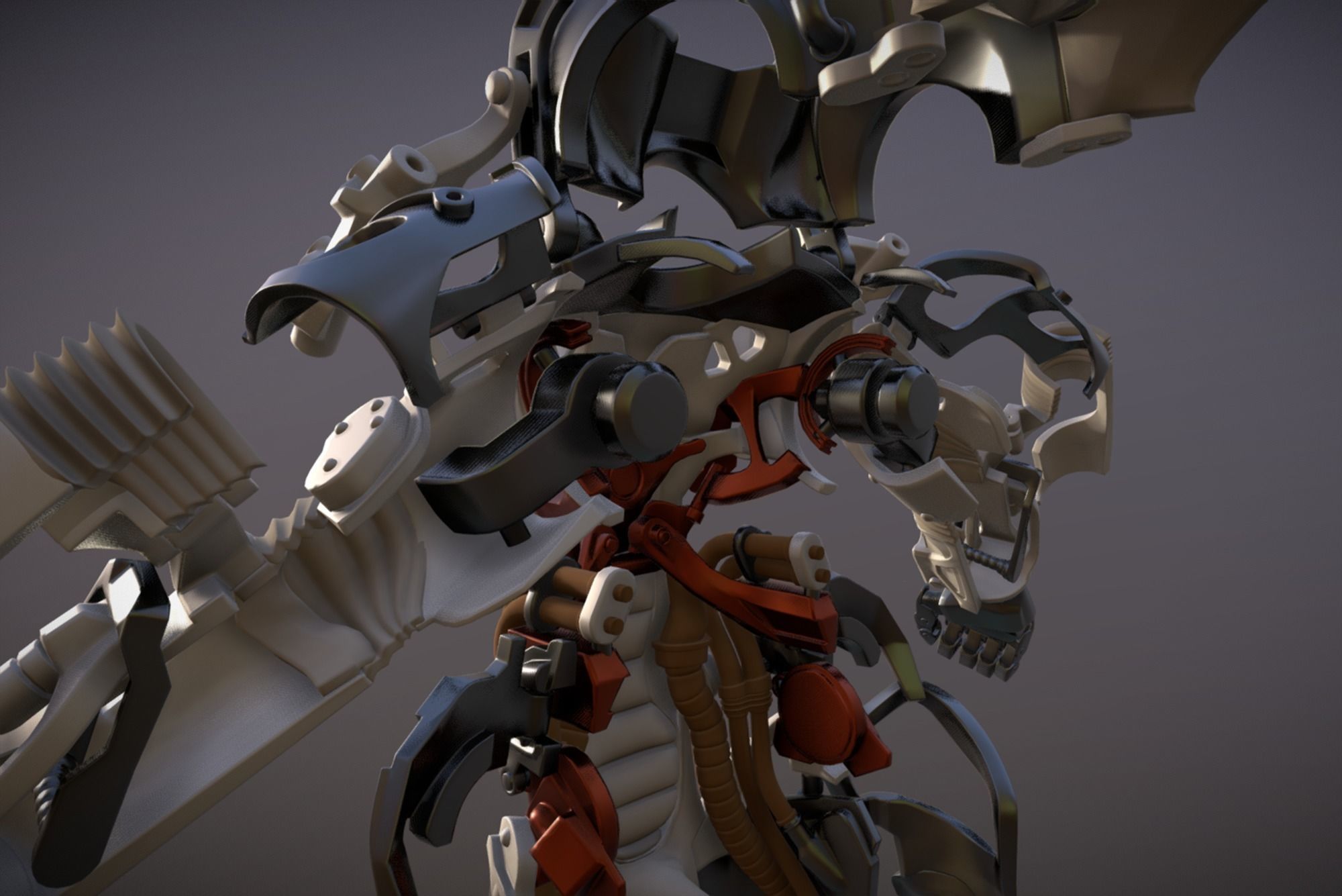 Fallout Power Armor Frame 3D print model_5