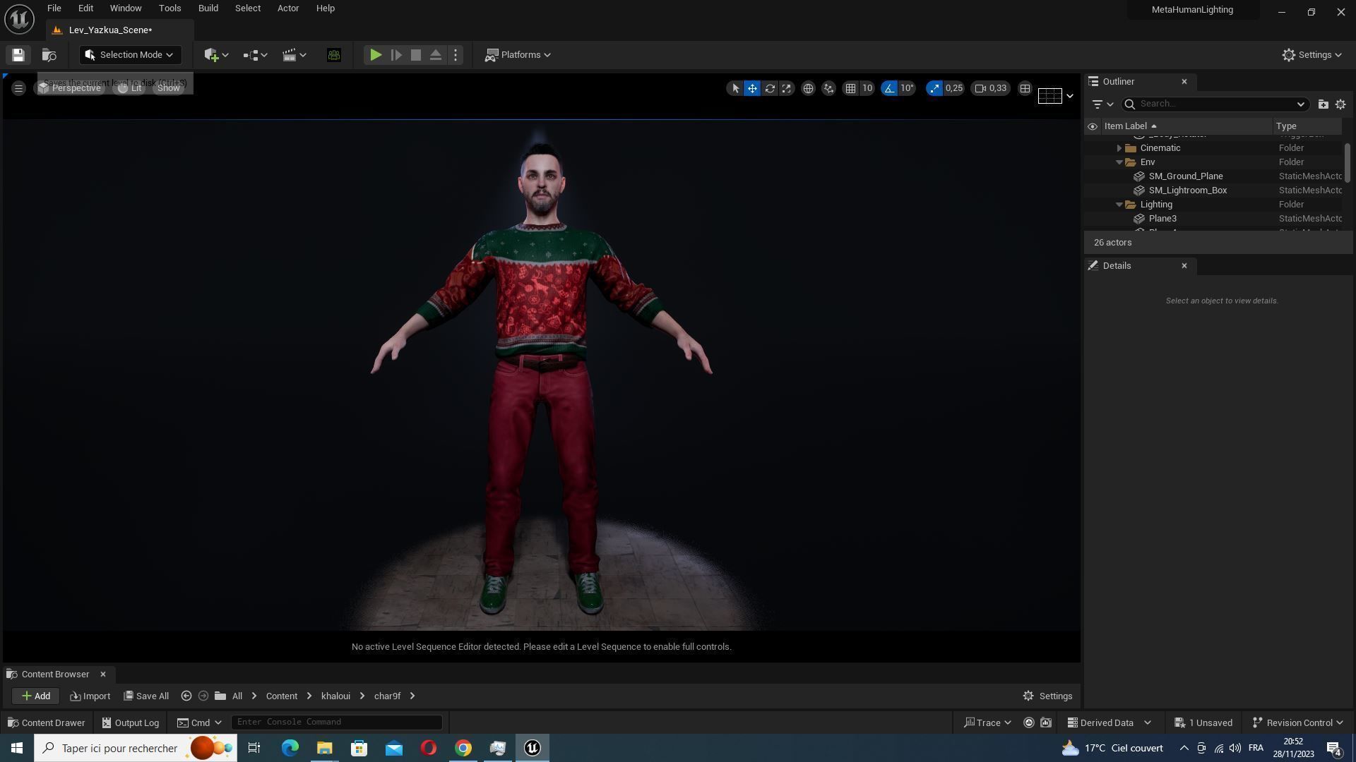 Yuletide Joy - Kiven In Grampon And Evergreen Reverie Attire Low-poly 3D model_38