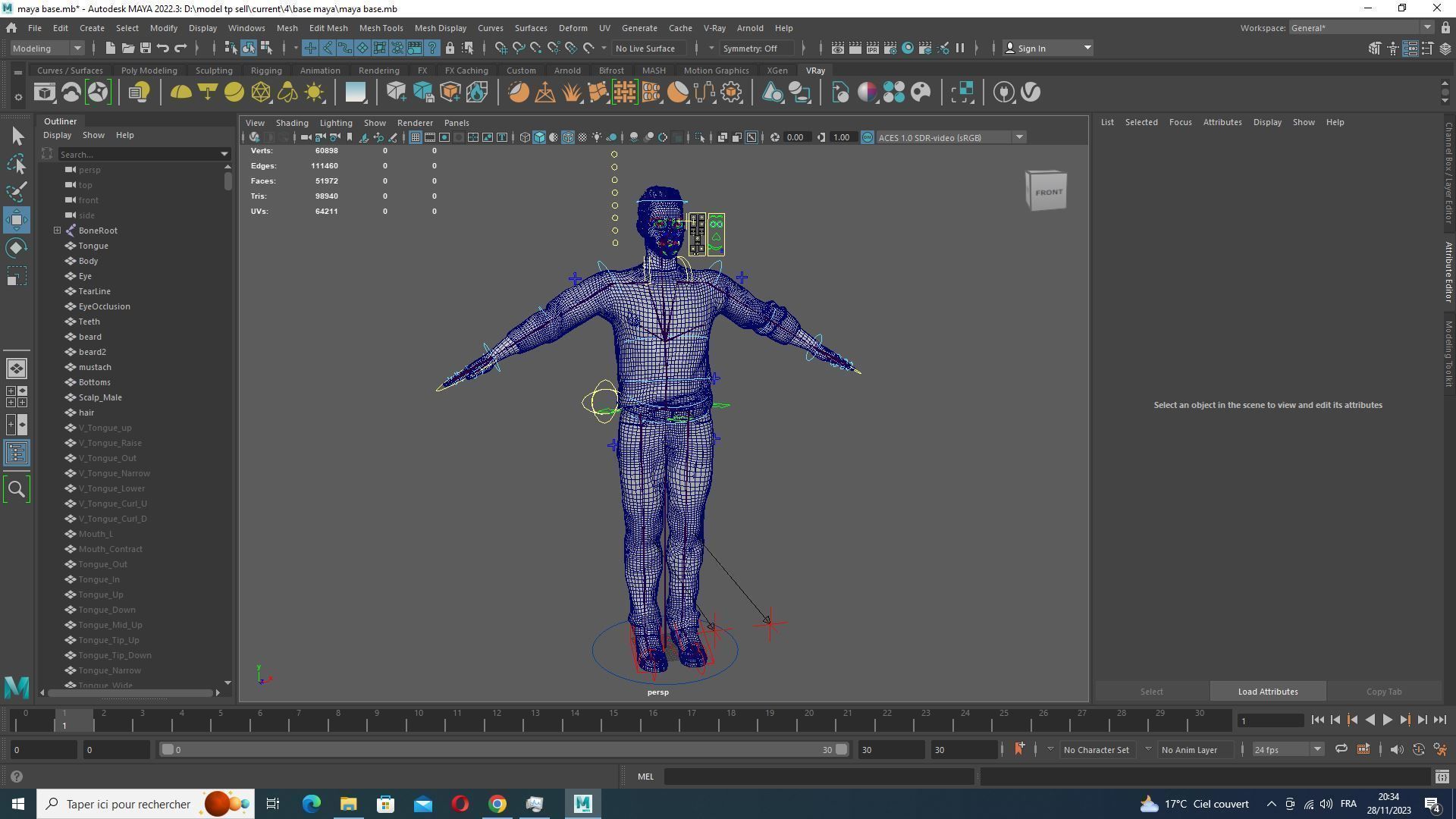 Yuletide Joy - Kiven In Grampon And Evergreen Reverie Attire Low-poly 3D model_27