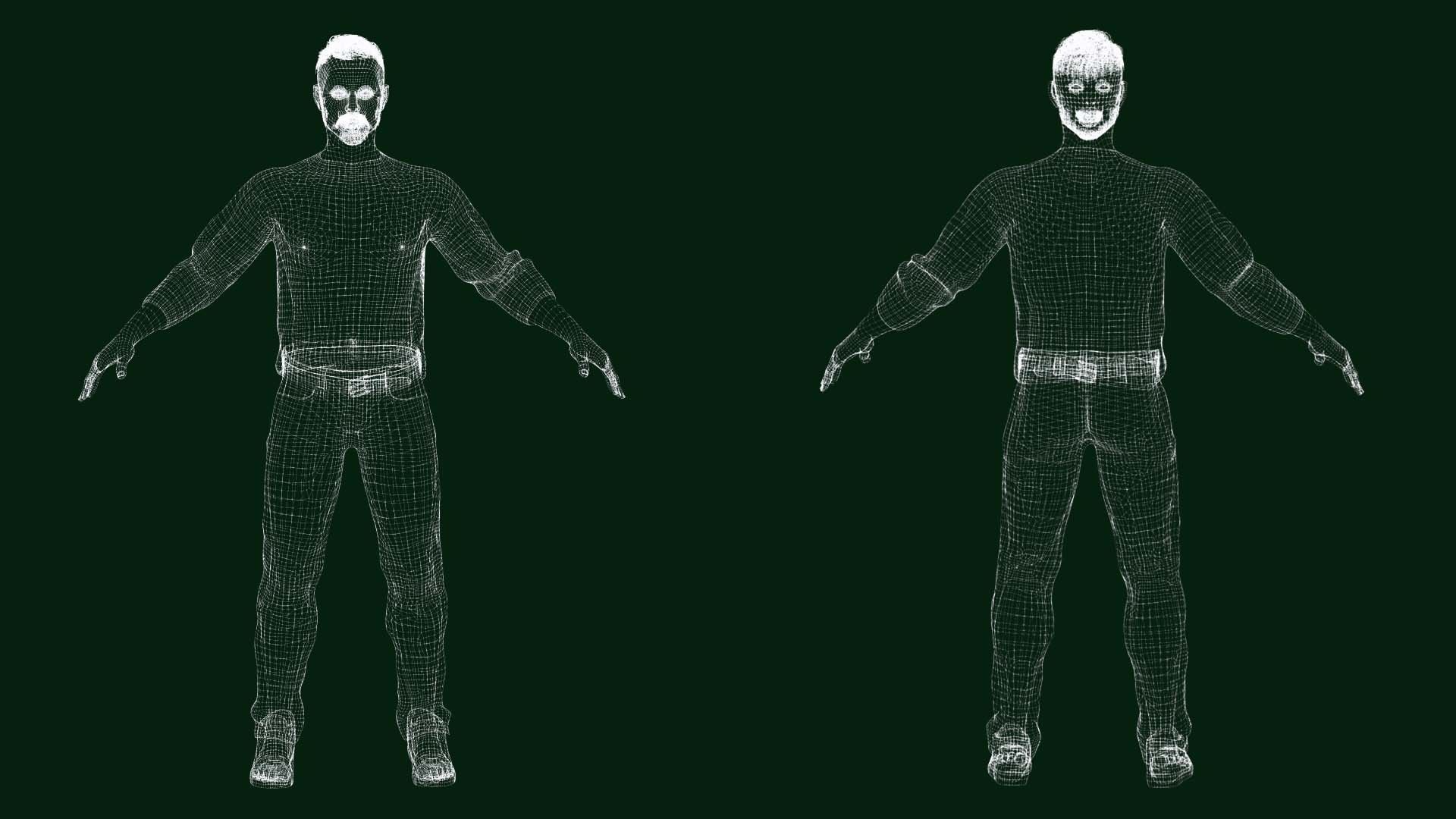 Yuletide Joy - Kiven In Grampon And Evergreen Reverie Attire Low-poly 3D model_20