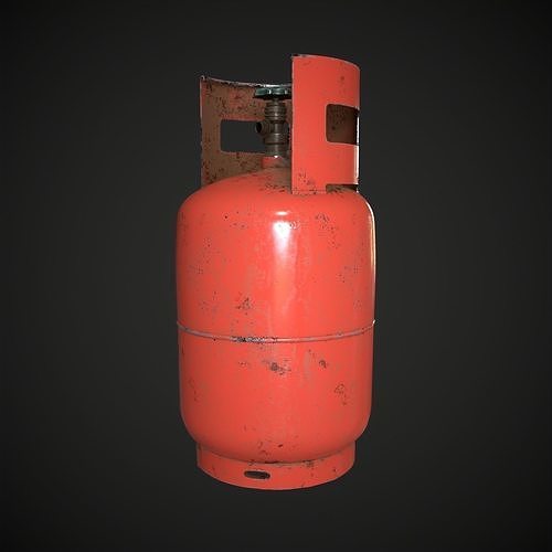 Gas Tank 3D model 3