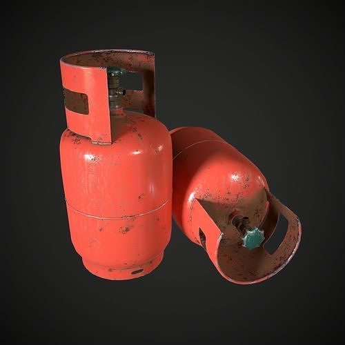 Gas Tank 3D model 5
