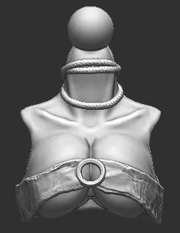 Tribal Warrior Topper for Mythic Legions 3D print model_0