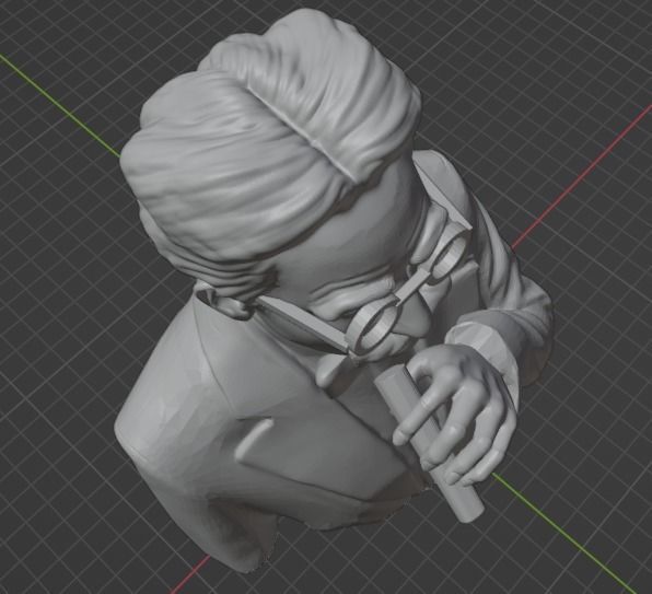 Groucho Marx 3D print model_17